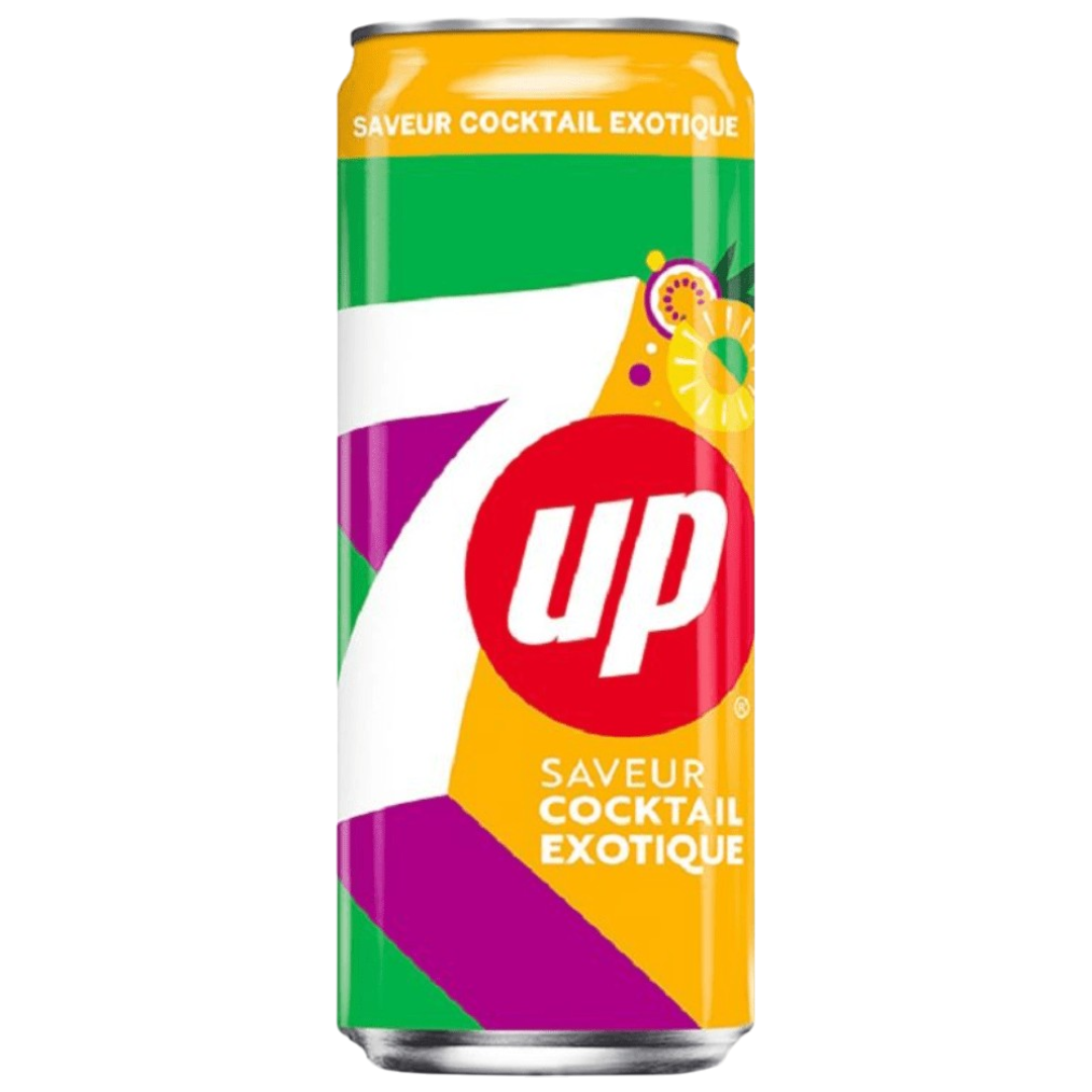 7UP Saveur Cocktail Exotique 6ct (330mL) (France)