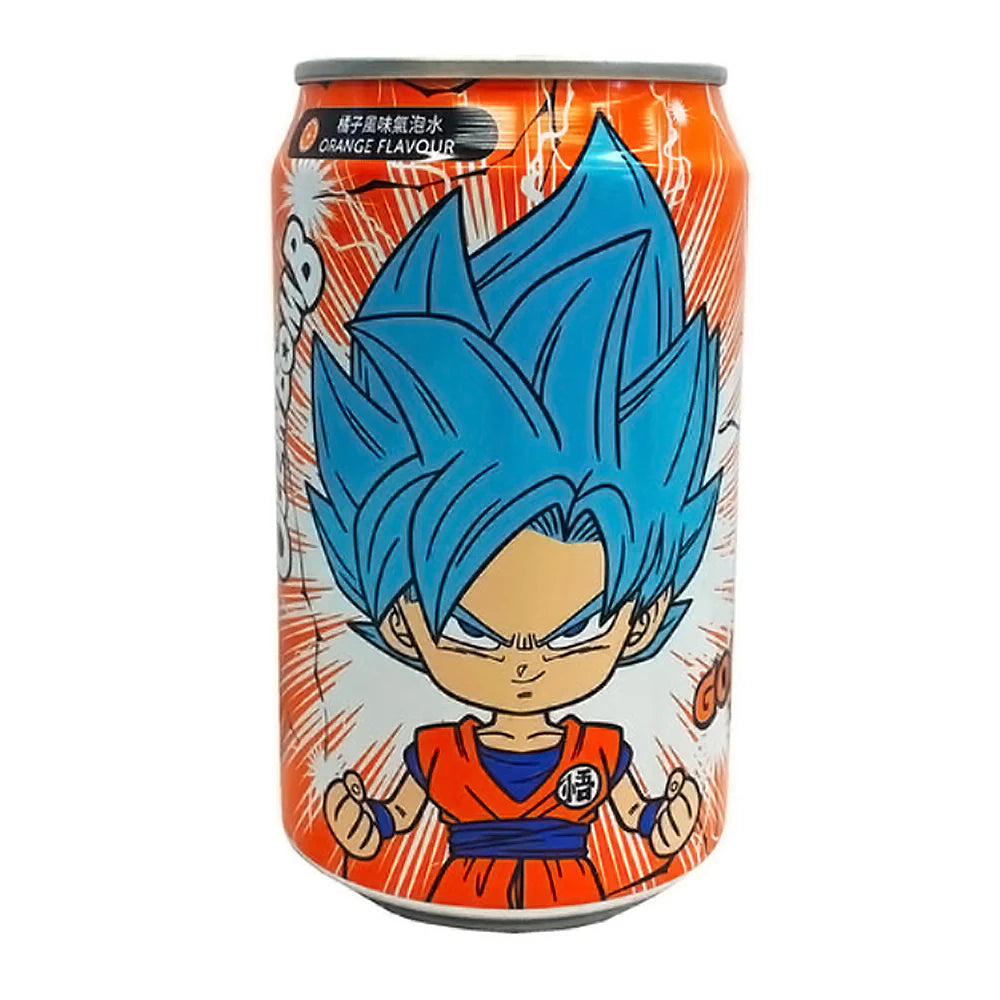 Ocean Bomb Dragon Ball Z Goku Sparkling Water Orange Flavor (11.15oz) (Taiwan) 6-Pack