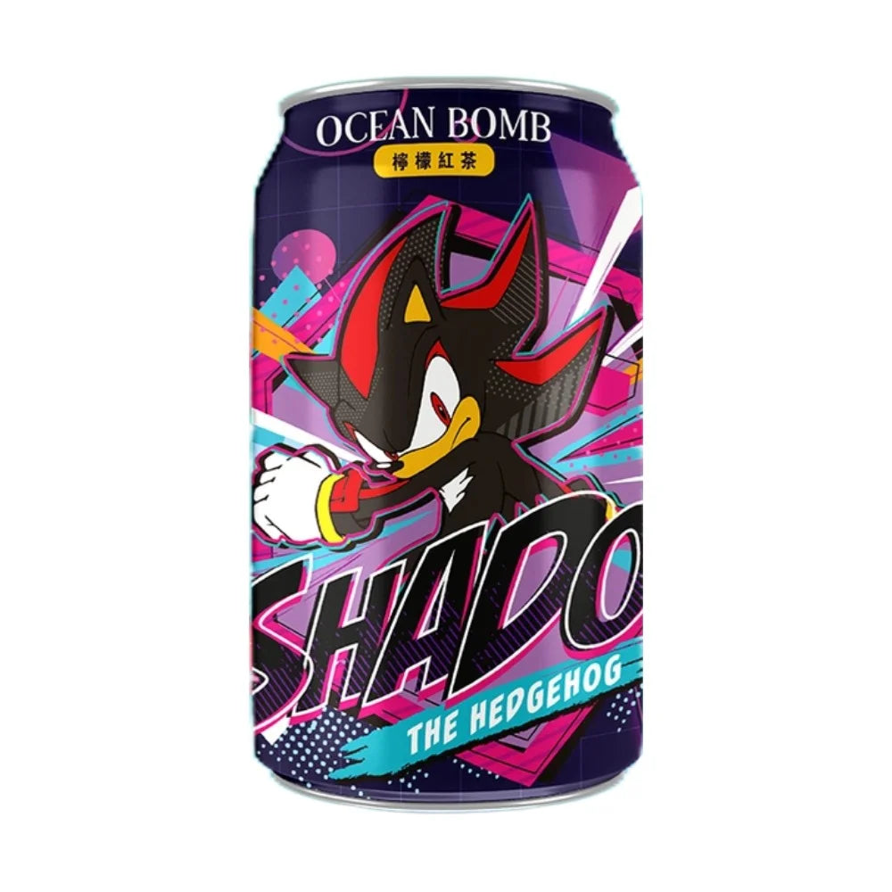 ASAHI SONIC アサヒ　ビッグホーン Ocean Bomb Sonic The Hedgehog Lemon Black Tea Drink (315ml) (China