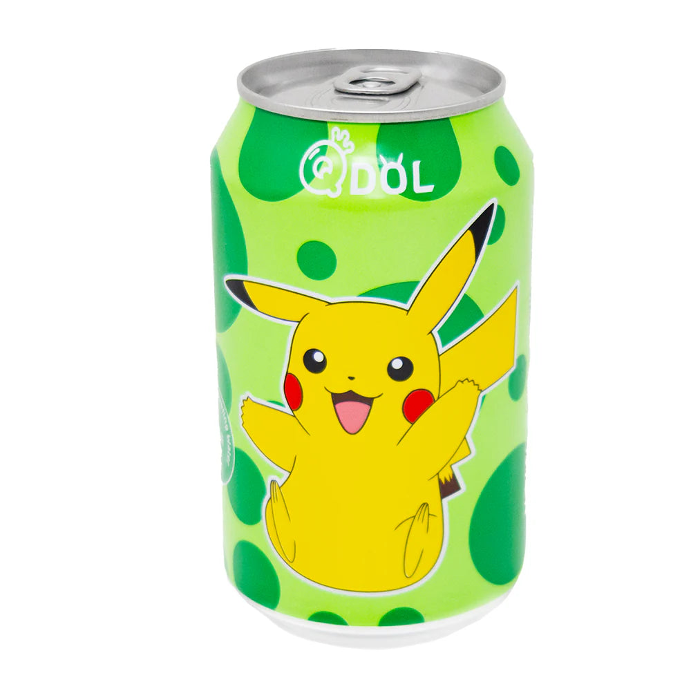 QDol Pokemon Lime Flavous Sparkling Water (330ml) (China) 6-Pack