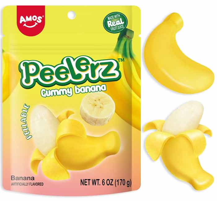 Amos Peelerz Banana 6 pack (6oz)