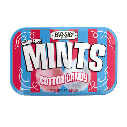 Big Sky Mints - Cotton Candy Mints (50g) 6Pack