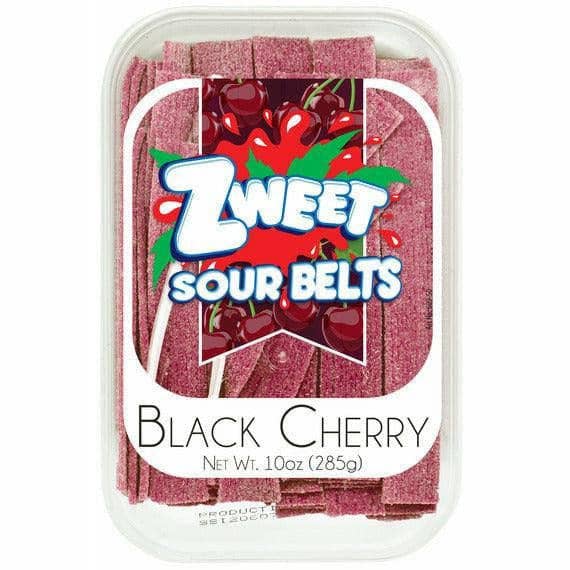 Sour Black Cherry  Belts | Zweet | 10 oz (3 Pack)