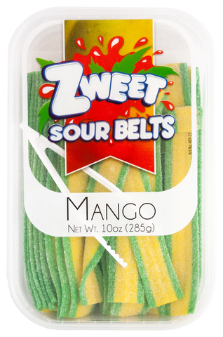 Sour Mango Belts | Zweet | 10 oz (3 pack)