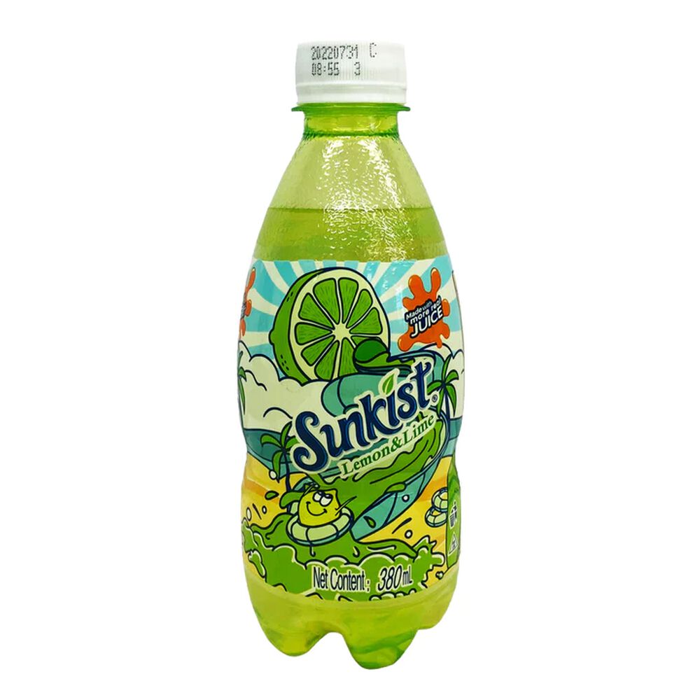 Sunkist Lime (380ml) (China) 6-Pack