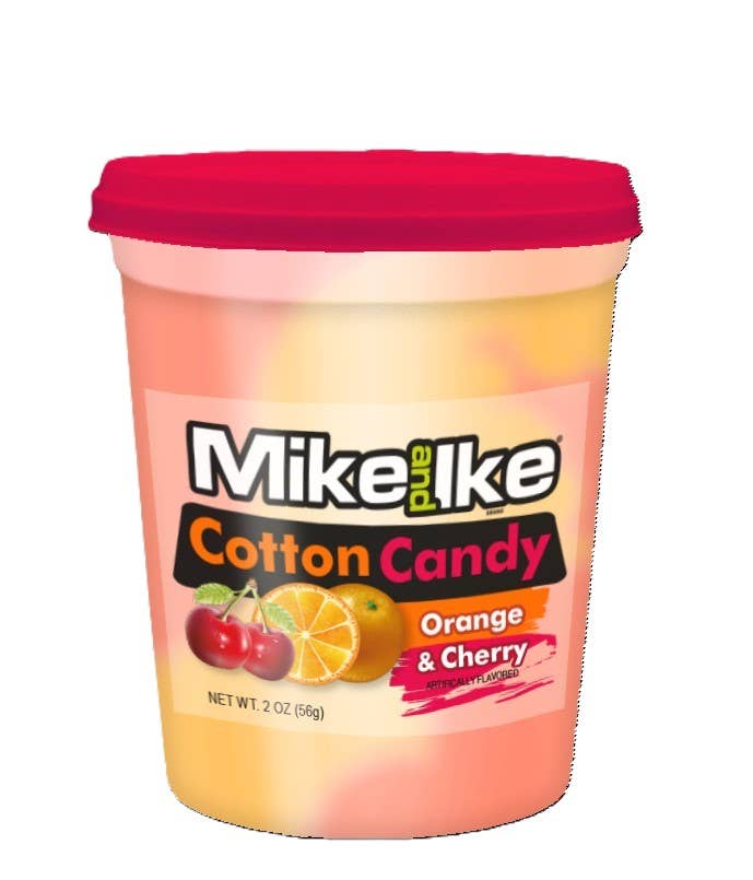 Mike and Ike Cotton Candy, 2oz Tubs, 3ct