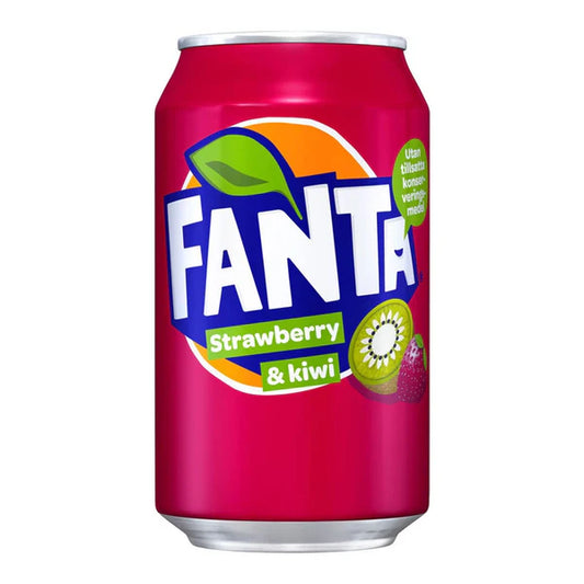 Fanta Strawberry & Kiwi (330ml) (UK) 6-Pack