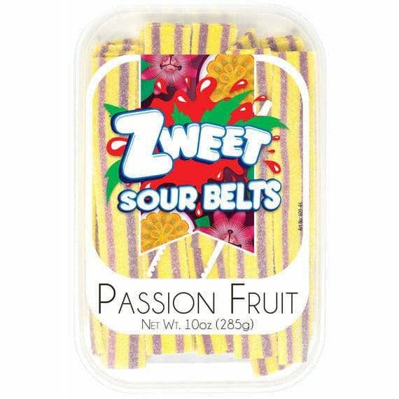 Sour Passion Fruit Belts | Zweet | 10 oz (3 pack)