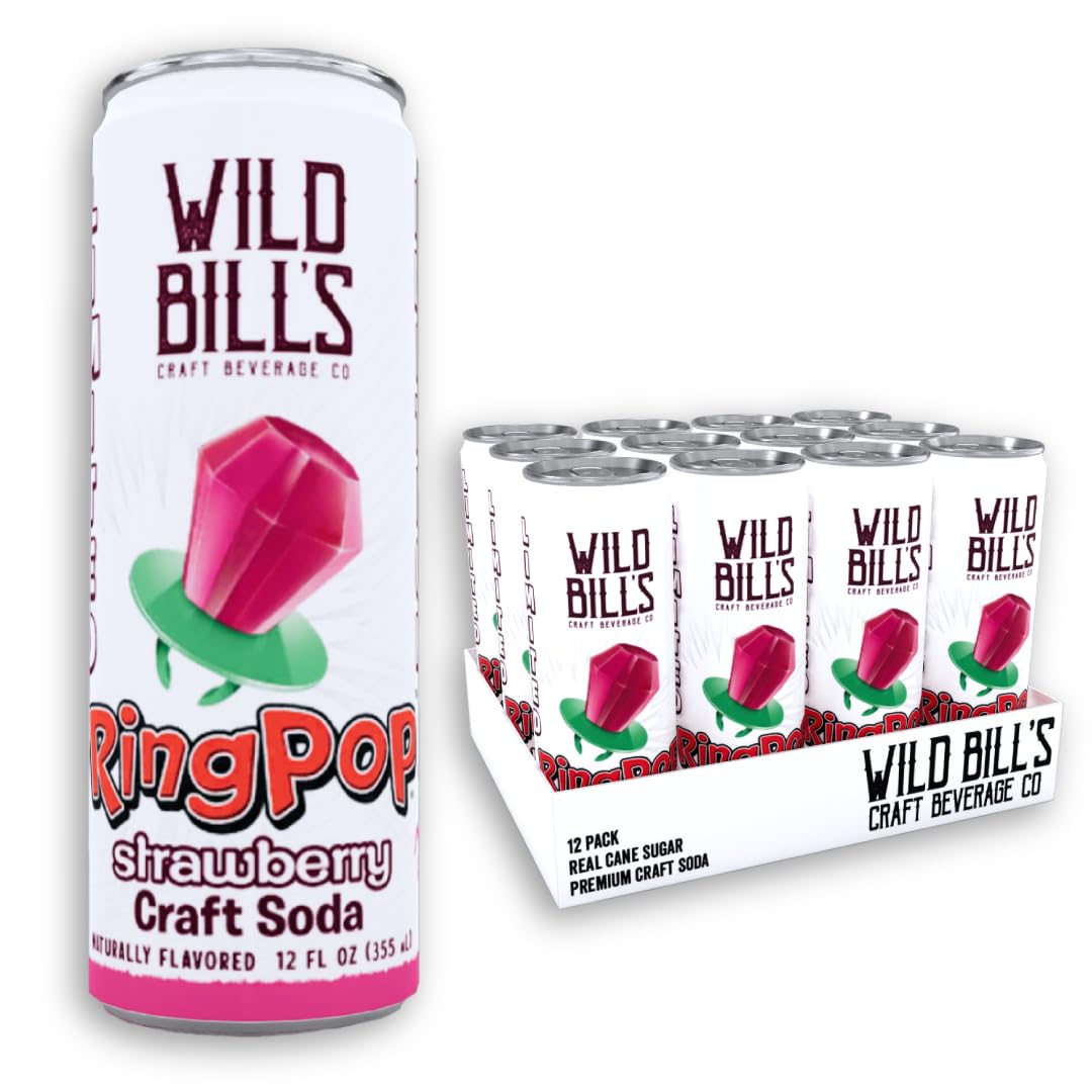 Wild Bill's Ring Pop Strawberry (12oz) 12-Pack | Pop's Distro Inc ...
