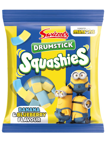 Swizzles Squashies Banana & Blueberry - Minions (120g) (Canada) 12ct