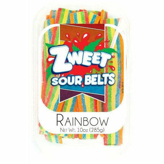 Sour Rainbow Belts  | Zweet | 10 oz (3 Pack)