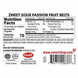 Sour Passion Fruit Belts | Zweet | 10 oz (3 pack)