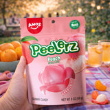 Amos Peelerz Peach 6 pack (6oz)