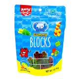 Amos 4D Gummy Blocks 6ct (7oz)