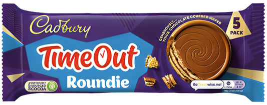 Cadbury TimeOut Roundie (5x30g) (UK) 6ct