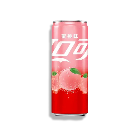 Coca-Cola Peach Flavor (330ml) (China) 6-pack