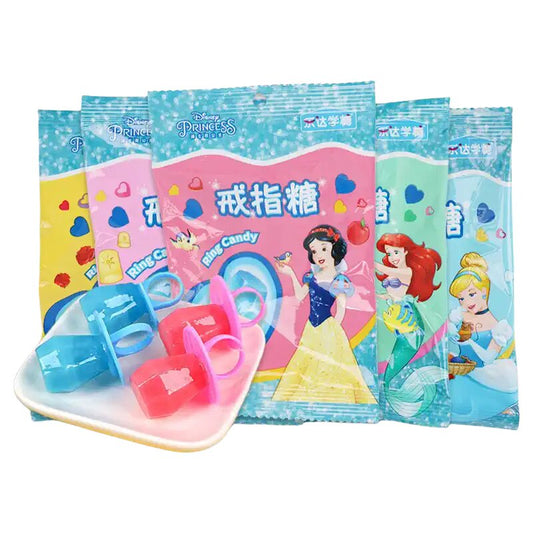 Disney Princess Ring Lollipops - Strawberry (10g) (China) 10-pack