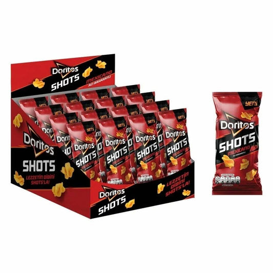 Doritos Flavor Shots Mini Chips - Mexicano Hot and Spicy (30g) (Turkiye) 18-Pack