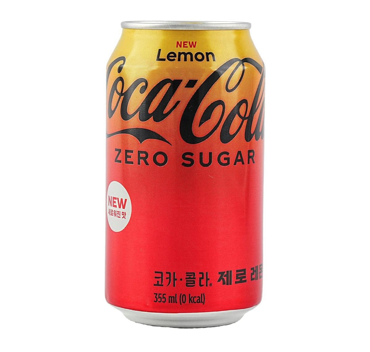 Coca Cola Lemon Zero Sugar (355mL) (Korea)
