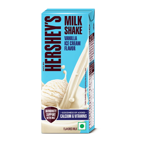 Hershey's Milk Shake - Vanilla Ice Cream (180ml) (India) 15ct