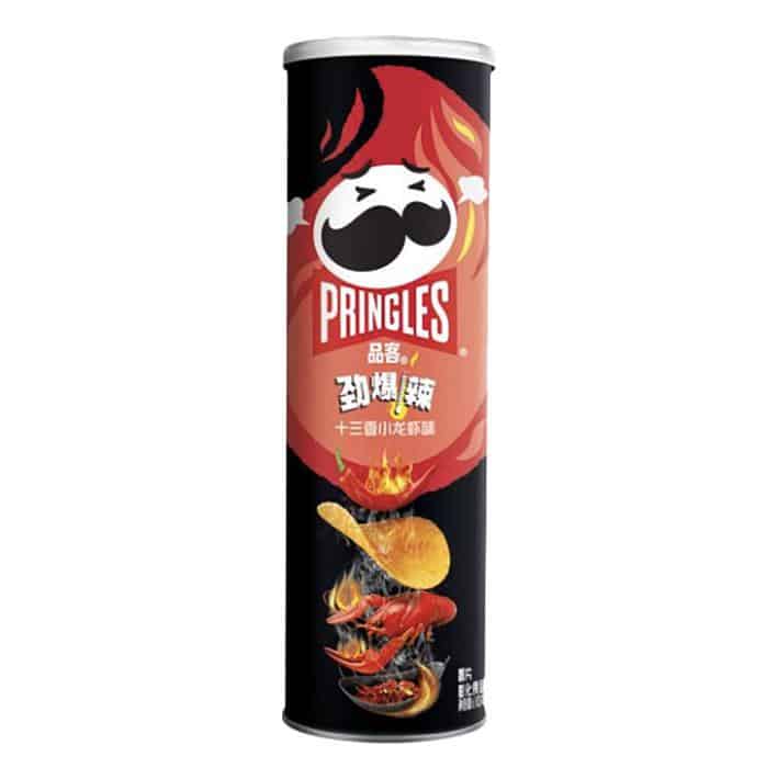 Pringles Super Hot Spicy Crayfish (110g)(China) 4-Pack