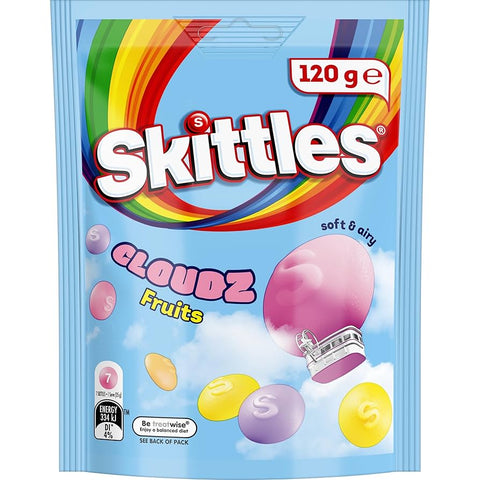 Skittles Cloudz Fruits 6ct (120g) (Australia)