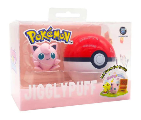 Shifeng Culture Pokémon Scene Set 3ct - Jigglypuff
