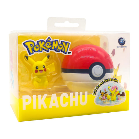 Shifeng Culture Pokémon Scene Set 3ct - Pikachu