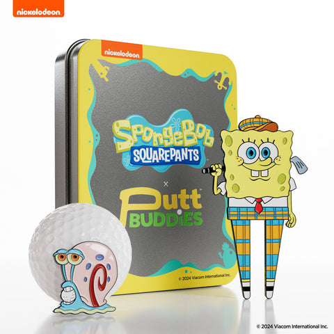 Putt Buddies - GOLFING SPONGEBOB DIVOT TOOL W/ GARY BALL MARKER