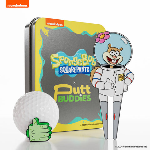 Putt Buddies - SANDY CHEEKS DIVOT TOOL W/ KARATE HAND BALL MARKER