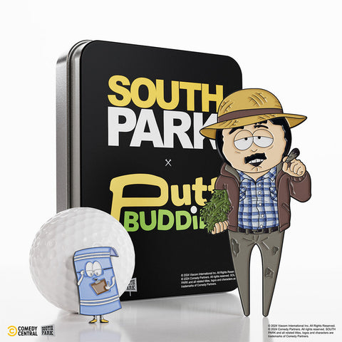 Putt Buddies - FARMER RANDY DIVOT TOOL W/ TOWELIE BALL MARKER