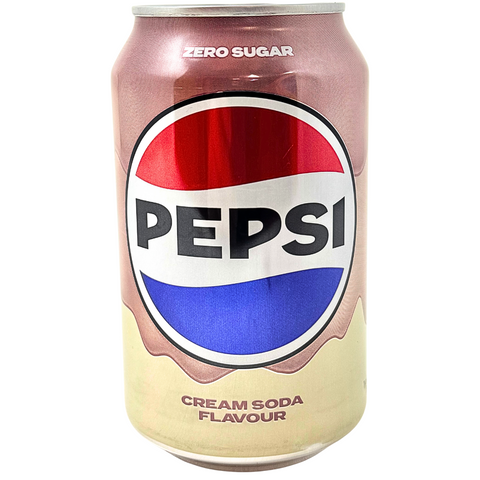 Pepsi Cream Zero Sugar 6ct (330mL) (UK)