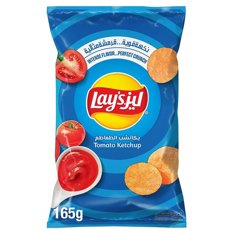 Lay’s Tomato Ketchup 4ct (165g) (Saudi Arabia)
