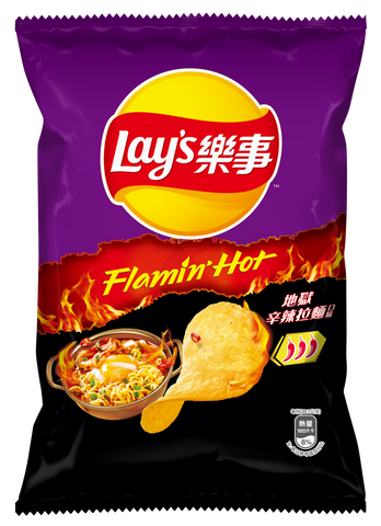 Lay’s Flamin’ Hot Korean Spicy Ramen 6ct (60g) (Taiwan)