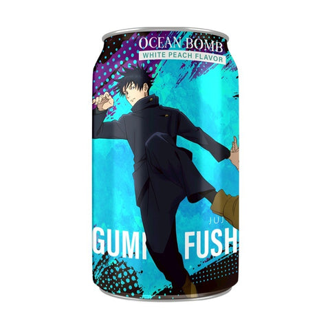 Ocean Bomb JuJuTsu Kaisen Fushiguro White Peach Flavor 6ct (11.1 fl oz) (Taiwan)