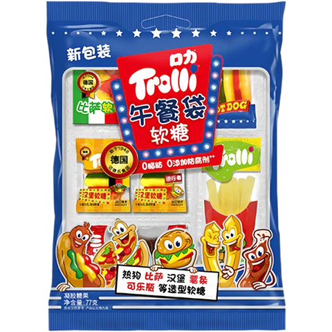 Trolli Gummies Lunch Pack 4ct (77g) (China)