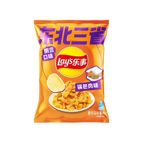Lays Sweet and Sour Pork 6ct (70g) (China)