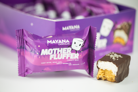 Mayana Mother Fluffer Mini Bar Box of 10 (34g)