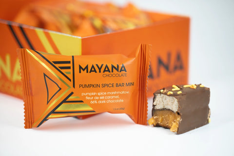 Mayana Pumpkin Spice Mini Bar Box of 10 (43g)