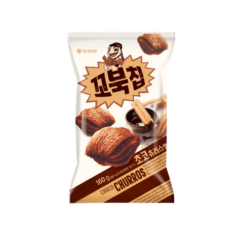 Orion Turtle Chips Choco Churros Flavor 4ct (160g) (Korea)