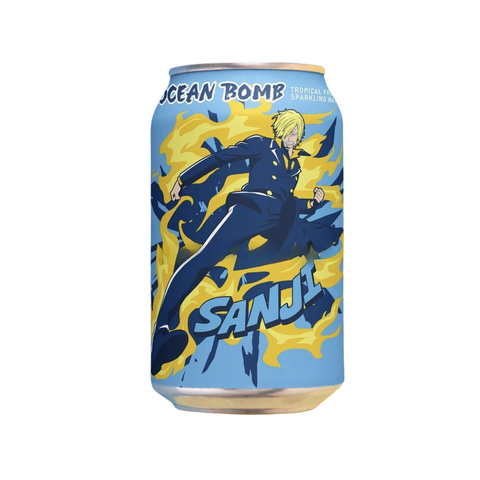 Ocean Bomb: One Piece - Sanji Tropical Fruit Sparkling Water 6ct (330mL) (China)