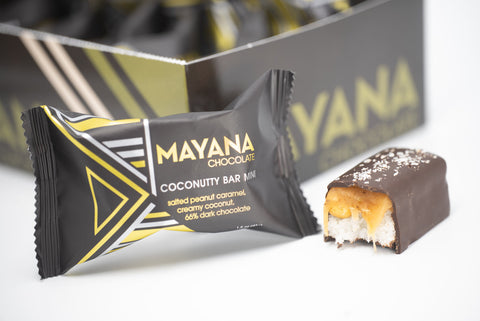 Mayana Coconutty Mini Bar Box of 10 (43g)