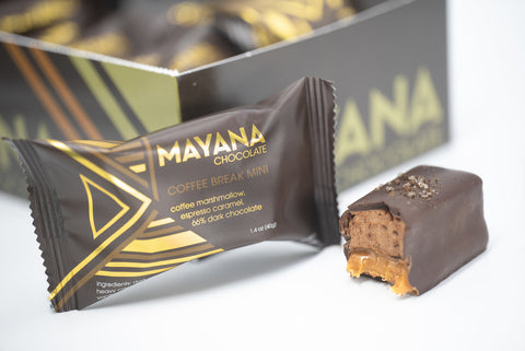 Mayana Coffee Break Mini Bar Box of 10 (40g)