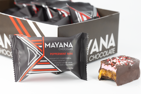 Mayana Peppermint Mini Bar Box of 10 (43g)