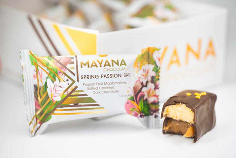 Mayana Spring Passion Mini Bar Box of 10 (40g)