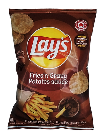 Lay’s Fries’n Gravy 6ct (40g) (Canada)
