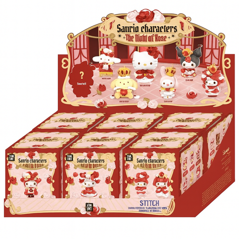 Top Toy Sanrio Characters: The Night of Roses Blind Box (Display Case of 6)