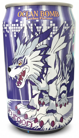 Ocean Bomb Lychee Flavor Garurumon 6ct (330ml) (China)