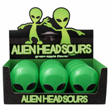 Boston America - Alien Head Sours Green Apple Flavor (1oz) Display Box of 12