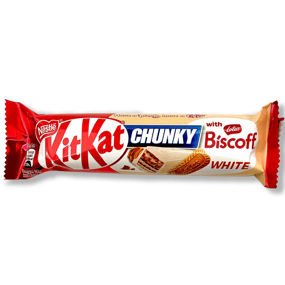 KitKat Chunky Biscoff White (42g)(UK)